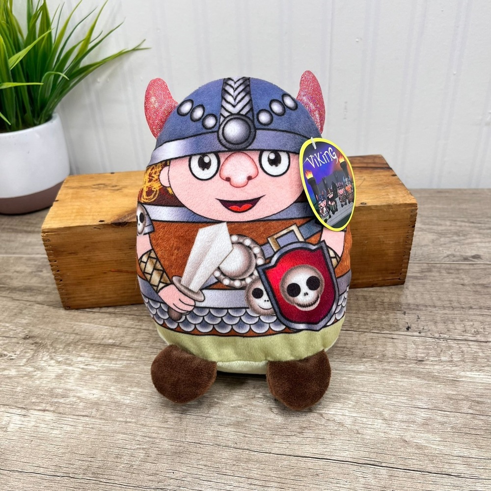 Soft Viking Plush from World Plush Inc NWT Viking Stuffed Animal/Toy